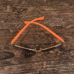 Coach orange sunglasses